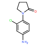 1-(4-amino-2-chlorophenyl)pyrrolidin-2-one