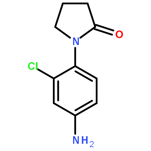 1-(4-amino-2-chlorophenyl)pyrrolidin-2-one