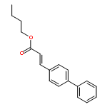 2-Propenoic acid, 3-[1,1'-biphenyl]-4-yl-, butyl ester, (2E)-