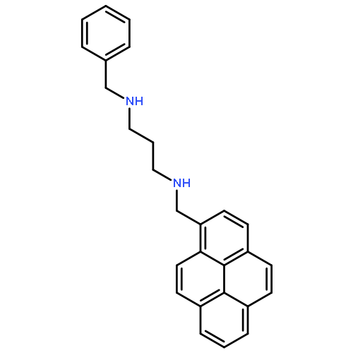 1,3-PROPANEDIAMINE, N-(PHENYLMETHYL)-N'-(1-PYRENYLMETHYL)-