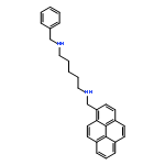 1,5-PENTANEDIAMINE, N-(PHENYLMETHYL)-N'-(1-PYRENYLMETHYL)-