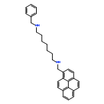 1,7-Heptanediamine, N-(phenylmethyl)-N'-(1-pyrenylmethyl)-