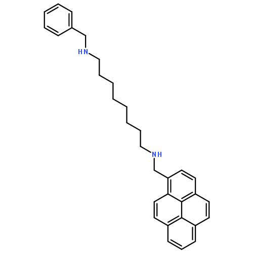 1,8-OCTANEDIAMINE, N-(PHENYLMETHYL)-N'-(1-PYRENYLMETHYL)-