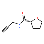 2-Furancarboxamide,tetrahydro-N-2-propyn-1-yl-, (2R)-