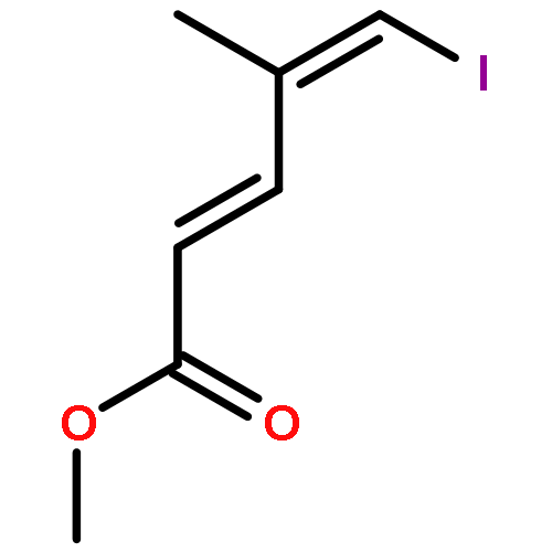 2,4-PENTADIENOIC ACID, 5-IODO-4-METHYL-, METHYL ESTER, (2E,4Z)-