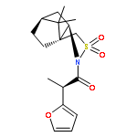 (R)-1-((3aS,6R,7aR)-8,8-dimethyl-2,2-dioxidotetrahydro-3H-3a,6-methanobenzo[c]isothiazol-1(4H)-yl)-2-(furan-2-yl)propan-1-one