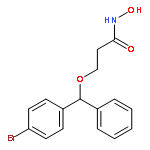 PROPANAMIDE, 3-[(4-BROMOPHENYL)PHENYLMETHOXY]-N-HYDROXY-