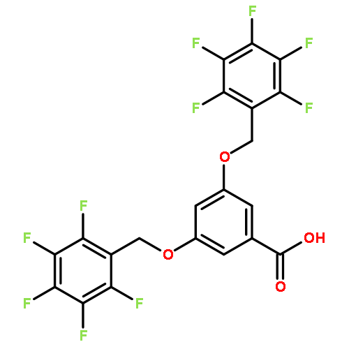 BENZOIC ACID, 3,5-BIS[(PENTAFLUOROPHENYL)METHOXY]-