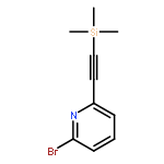 PYRIDINE, 2-BROMO-6-[(TRIMETHYLSILYL)ETHYNYL]-