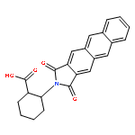 Cyclohexanecarboxylicacid, 2-(1,3-dihydro-1,3-dioxo-2H-naphth[2,3-f]isoindol-2-yl)-, (1R,2R)-