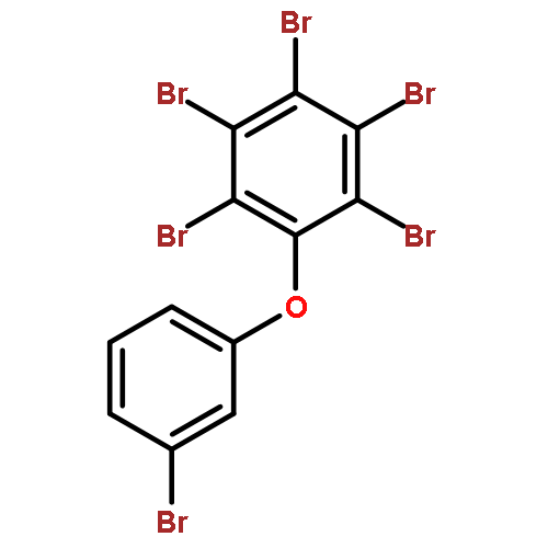 Benzene, pentabromo(3-bromophenoxy)-