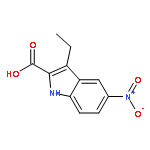 3-Ethyl-5-nitro-1H-indole-2-carboxylic acid