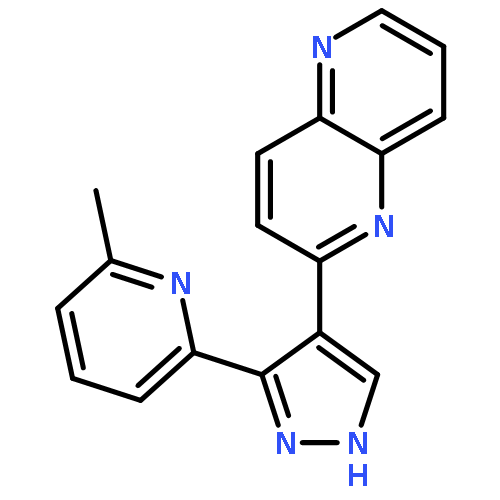 2-(3-(6-methylpyridin-2-yl)-1H-pyrazol-4-yl)-1,5-naphthyridine