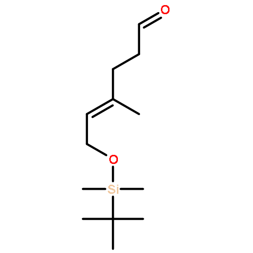 4-HEXENAL, 6-[[(1,1-DIMETHYLETHYL)DIMETHYLSILYL]OXY]-4-METHYL-, (4E)-