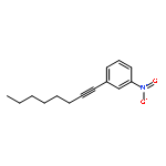 BENZENE, 1-NITRO-3-(1-OCTYNYL)-