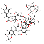 pelargonidin 3-O-[6-O-(E)-p-coumaroyl-2-O-(6-O-(E)-feruloyl-beta-D-glucopyranosyl)-beta-D-glucopyranoside]-5-O-beta-D-glucopyranoside