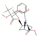 7-(tert-butyl) 1-methyl (1R,2R,4S)-2-(((R)-3,3,3-trifluoro-2-methoxy-2-phenylpropanoyl)oxy)-7-azabicyclo[2.2.1]heptane-1,7-dicarboxylate