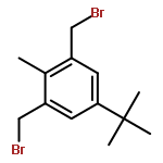 BENZENE, 1,3-BIS(BROMOMETHYL)-5-(1,1-DIMETHYLETHYL)-2-METHYL-