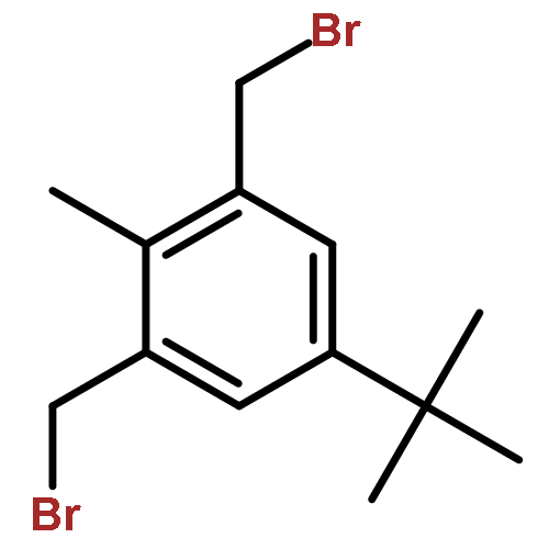 BENZENE, 1,3-BIS(BROMOMETHYL)-5-(1,1-DIMETHYLETHYL)-2-METHYL-