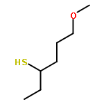 3-HEXANETHIOL, 6-METHOXY-