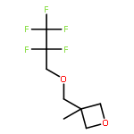 Oxetane, 3-methyl-3-[(2,2,3,3,3-pentafluoropropoxy)methyl]-