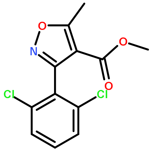 4-Isoxazolecarboxylicacid, 3-(2,6-dichlorophenyl)-5-methyl-, methyl ester