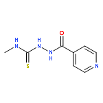 4-Pyridinecarboxylicacid, 2-[(methylamino)thioxomethyl]hydrazide