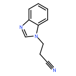 1H-Benzimidazole-1-propanenitrile