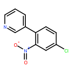 Pyridine, 3-(4-chloro-2-nitrophenyl)-