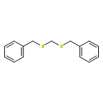 1,1'-[methanediylbis(sulfanediylmethanediyl)]dibenzene