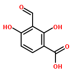 Benzoic acid, 3-formyl-2,4-dihydroxy-