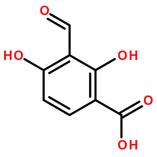 Benzoic acid, 3-formyl-2,4-dihydroxy-