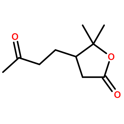 5,5-dimethyl-4-(3-oxobutyl)oxolan-2-one