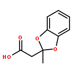 (2-methyl-1,3-benzodioxol-2-yl)acetic acid