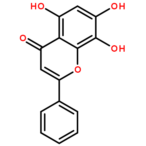 5,7,8-trihydroxy-2-phenylchromen-4-one