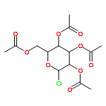 (2R,3R,4S,5R,6S)-2-(Acetoxymethyl)-6-chlorotetrahydro-2H-pyran-3,4,5-triyl triacetate