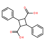 1,3-Cyclobutanedicarboxylicacid, 2,4-diphenyl-