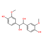 1,2-bis(4-hydroxy-3-methoxyphenyl)ethane-1,2-diol