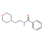 Benzamide, N-[2-(4-morpholinyl)ethyl]-