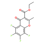 ethyl 5,6,7,8-tetrafluoro-2-methyl-4-oxo-4H-chromene-3-carboxylate