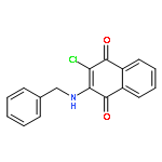 2-(benzylamino)-3-chloronaphthalene-1,4-dione