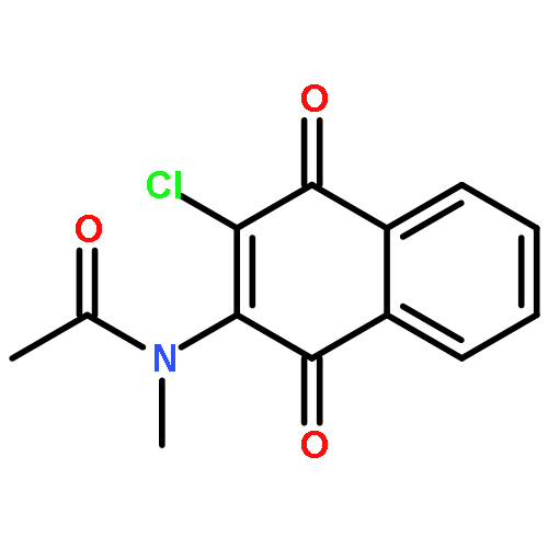 Acetamide,N-(3-chloro-1,4-dihydro-1,4-dioxo-2-naphthalenyl)-N-methyl-