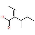 2-ethylidene-3-methylpentanoate