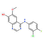 7-QUINAZOLINOL, 4-[(3-CHLORO-4-FLUOROPHENYL)AMINO]-6-METHOXY-