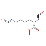 Hexanoic acid, 2,6-diisocyanato-, methyl ester, (2S)-