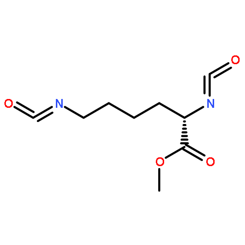 Hexanoic acid, 2,6-diisocyanato-, methyl ester, (2S)-