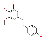 1,2-Benzenediol, 3-methoxy-5-[2-(4-methoxyphenyl)ethyl]-