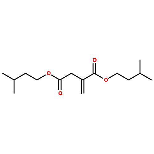 Butanedioic acid, methylene-, bis(3-methylbutyl) ester