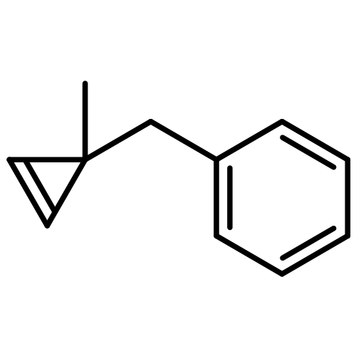 Benzene, [(1-methyl-2-cyclopropen-1-yl)methyl]-