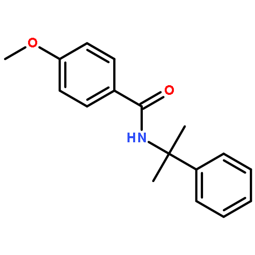 Benzamide, 4-methoxy-N-(1-methyl-1-phenylethyl)-